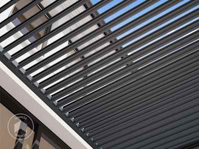 Pergola 3x3 bioclimatique