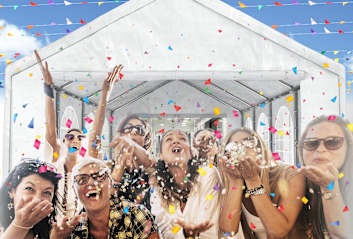 Fête d'entreprise sur la plage