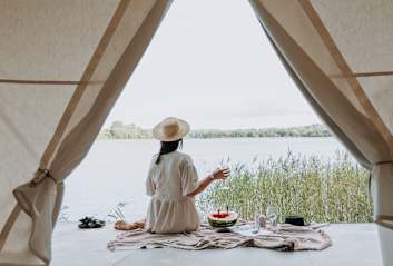 La tendance du glamping