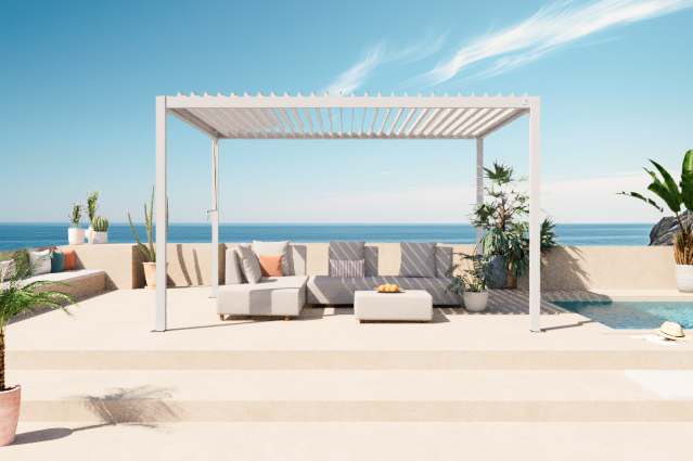 Pergola 3x4 blanche