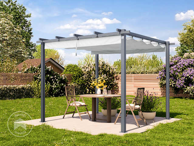 Une pergola 3x3 pour le jardin et la terrasse