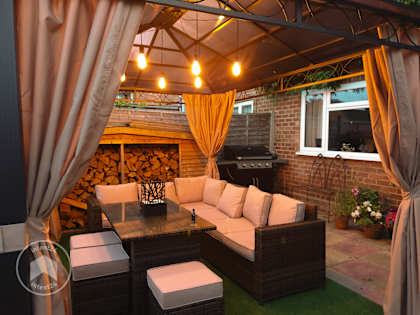 Une tonnelle de jardin comme tonnelle terrasse