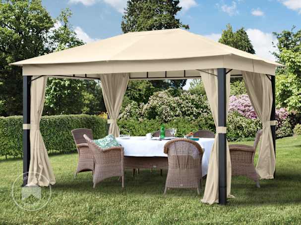Tonnelle de jardin avec structure en acier