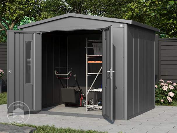 Abri de jardin pour tondeuse