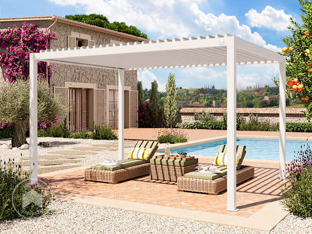 Pergola aluminium 3x4