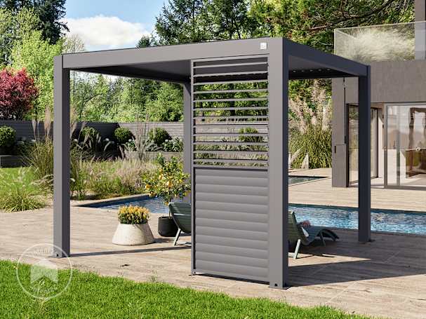 Pergola Deluxe grise