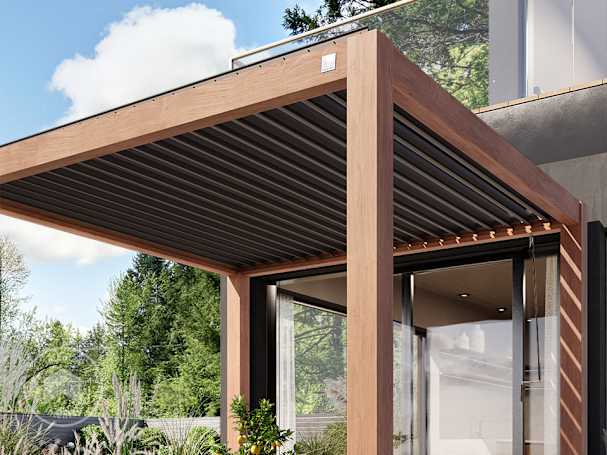 Pergola aluminium résistante