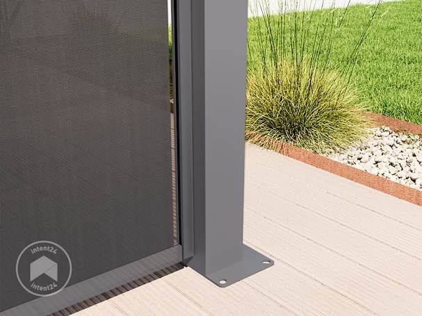 Pergola store enrouleur