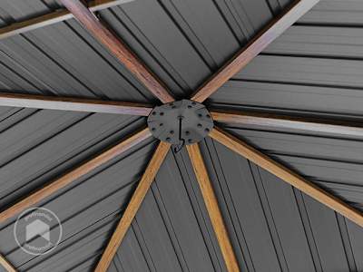 Forest superior 3x3 ze dachem stalowym