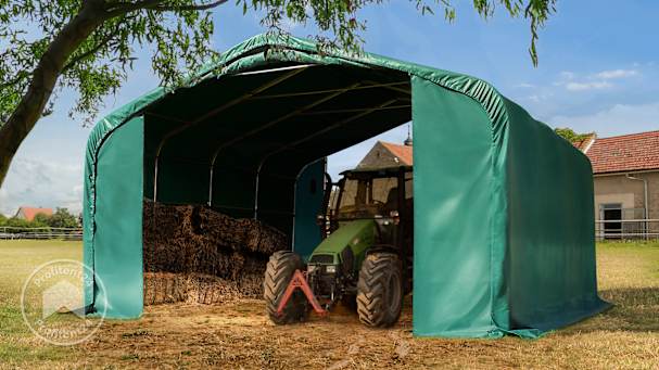 Weidetent als agrarische tent op de boerderij