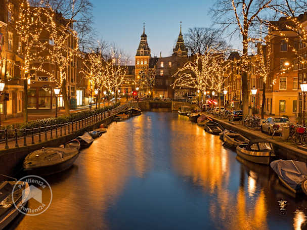 Kerstsfeer in Amsterdam