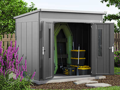 Lessenaarsdak schuur