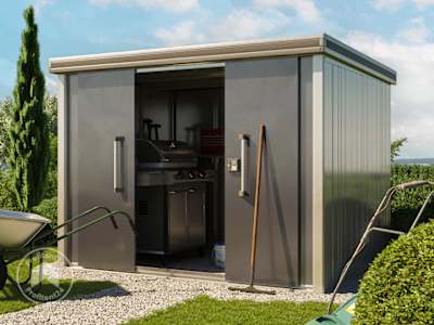 Tuinschuur plat dak MANUEL