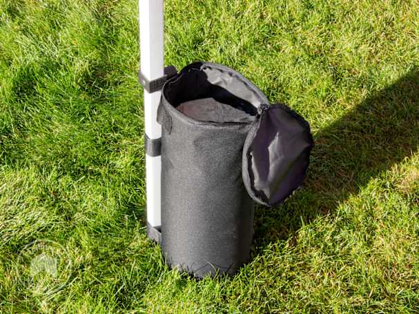 Gewichtszak voor easy up partytent