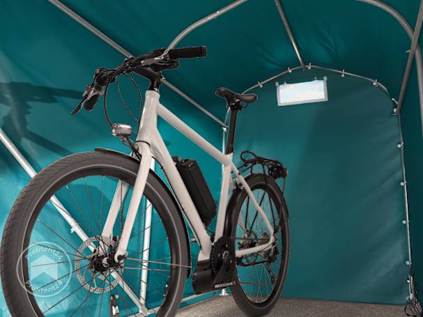 Fietsenberging mobiel klein