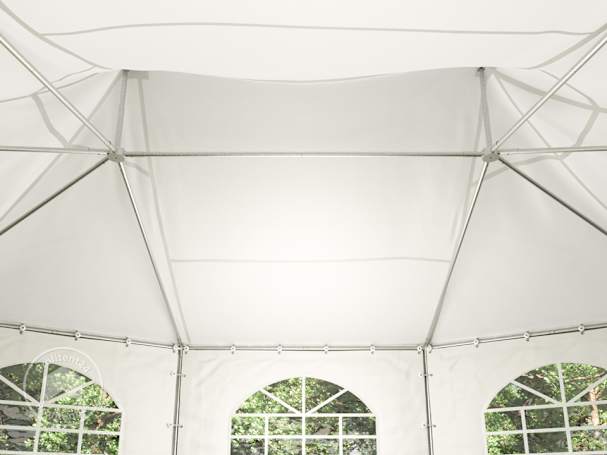 Pagodetent met twee puntdaken