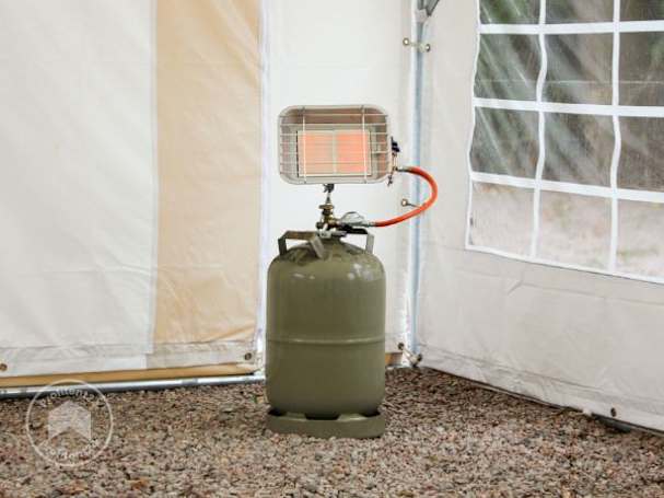 Gasstraler: Verwarmen zonder elektriciteit