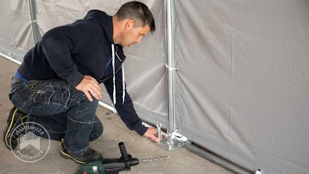 Bodembevestiging voor tent