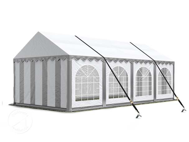 Onze partytent is stormbestendig
