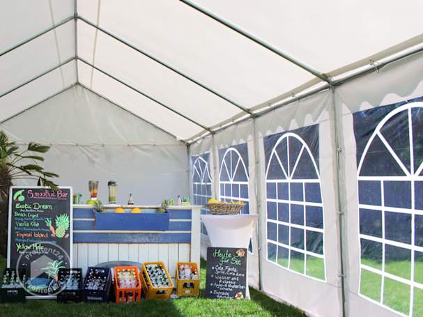 PVC partytent als bar