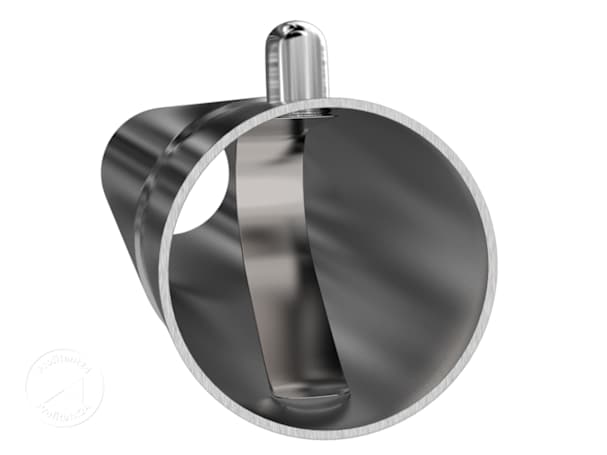 Partytent frame met kliksysteem