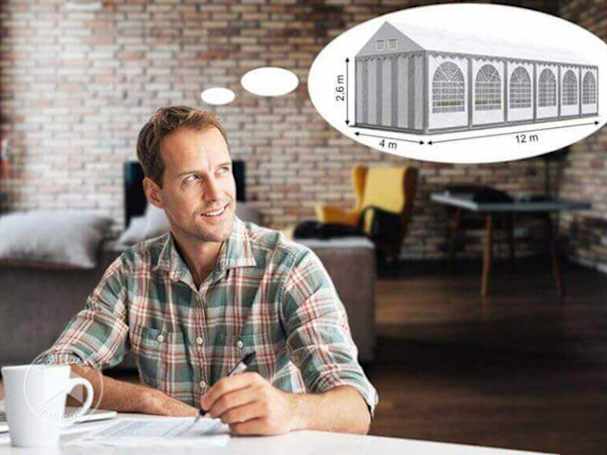 Partytent opbouw plannen