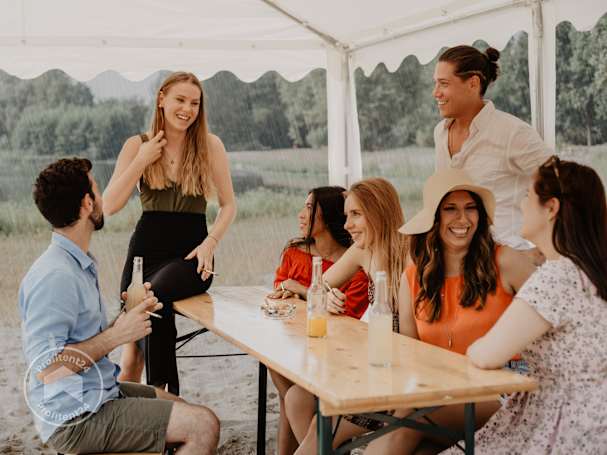 Altijd droog: waterdichte 3x3 partytenten en easy-ups