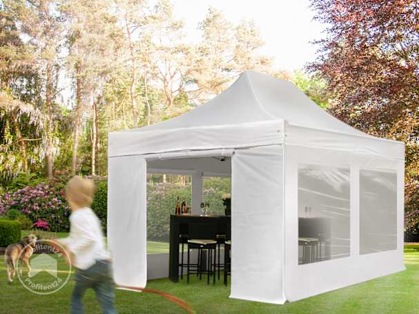 easy up partytent 3x4-5 tuin