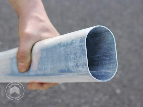 Tenthal met ovale buizen