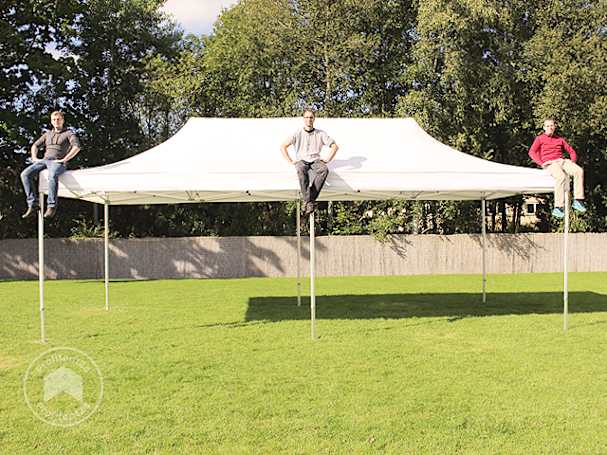 Easy up partytent 4x8 – snel opgezet, professioneel resultaat