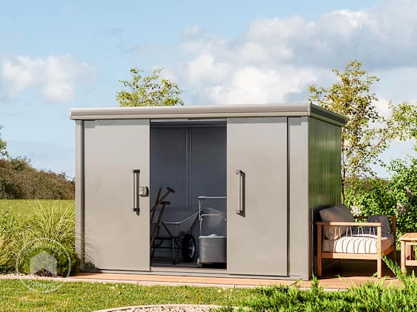 Prefab snelle en goedkope fundering voor schuur