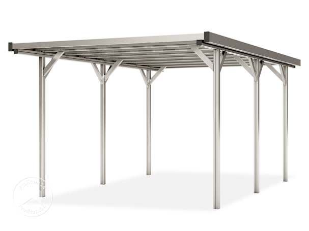 Carport plat dak: moderne look, slimme afwatering en praktische hoogte