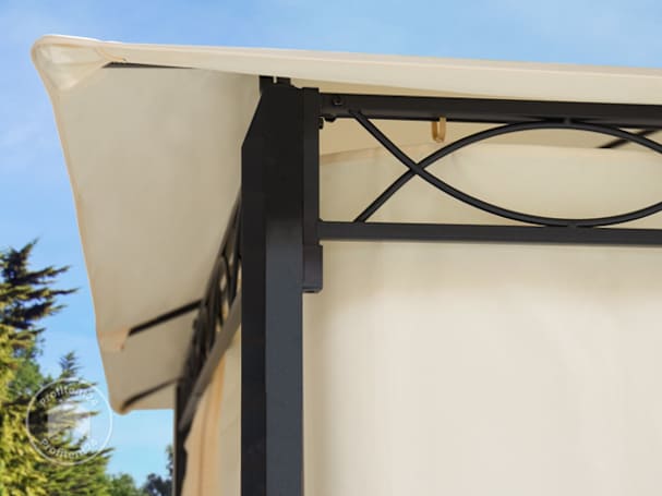 Stalen tuinpaviljoen kopen