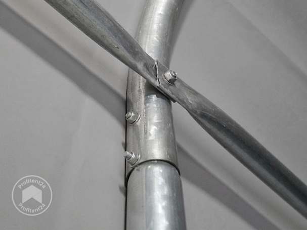 Tenthal met ronde buizen