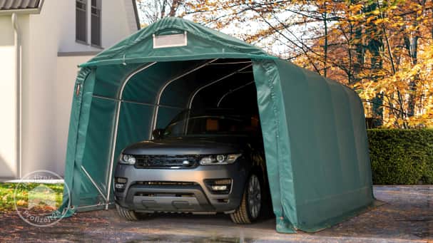 Abdeckplane / mobile Garage für Mercedes w164 günstig bestellen