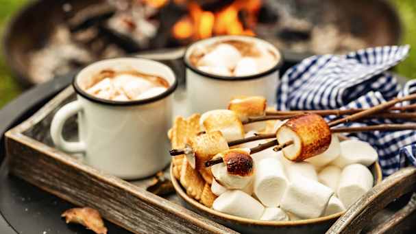 Marshmallow grillen