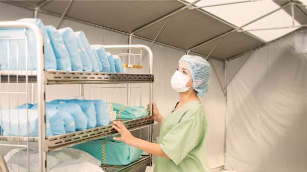 Ein Lagerzelt während Corona nutzen