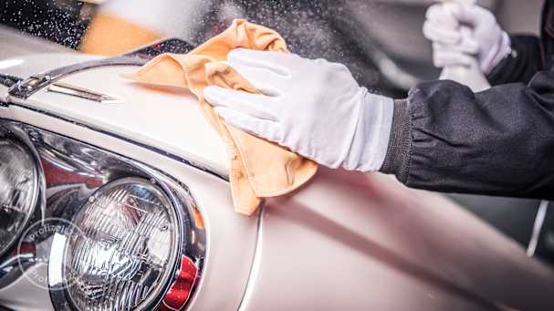 Den Oldtimer gründlich reinigen