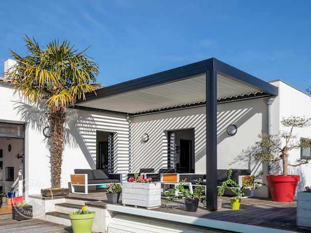 Einen Anbaupavillon installieren