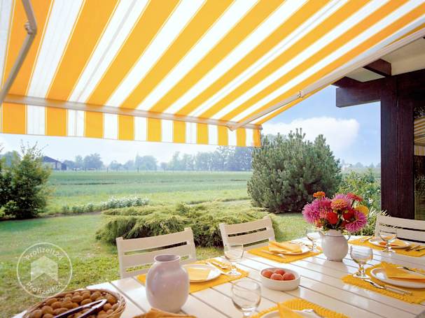 Eine Markise installieren