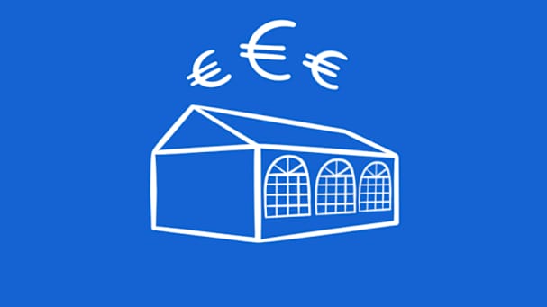 Ein Partyzelt kaufen und nicht leihen