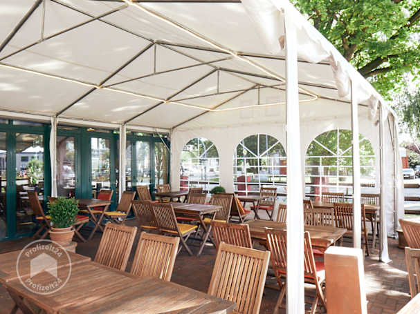 Verstärkte Partyzelt-Konstruktion für die Gastronomie