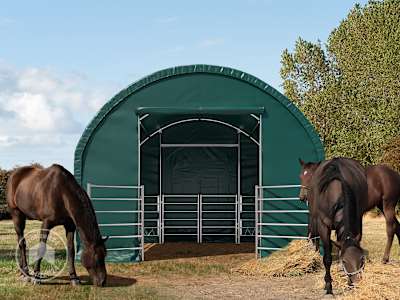 Einen mobilen Offenstall kaufen