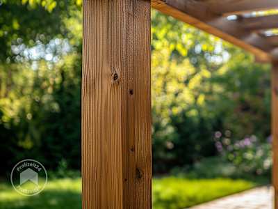 Pergola aus Holz