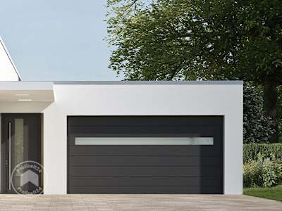 Massive Garagen als kostenintensive Alternative zu Zeltgaragen