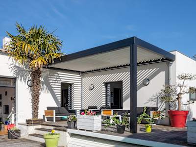 Einen Anbaupavillon für die Terrasse nutzen