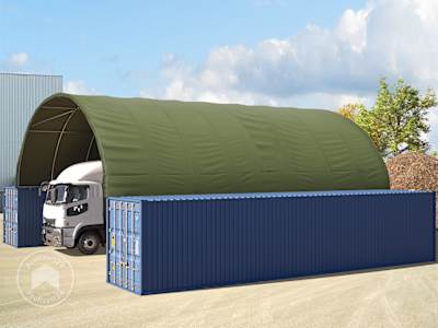 Große Container-Überdachungen