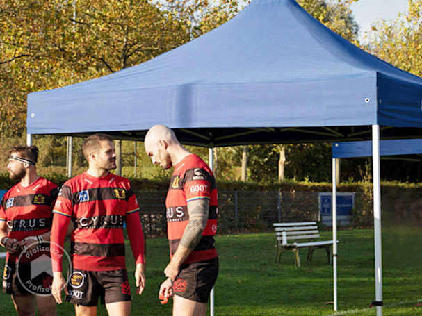 Den Faltpavillon 3x6 m im Sport einsetzen