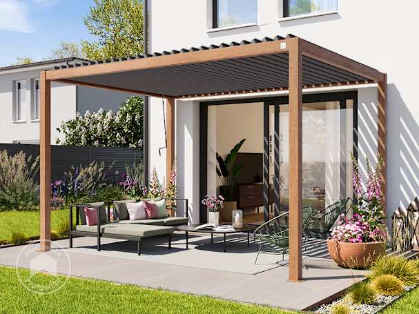 Mit der bioklimatischen Pergola zu mehr Lebensqualität