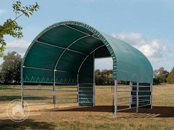 Ein kleines Weidezelt als Ziegenstall kaufen